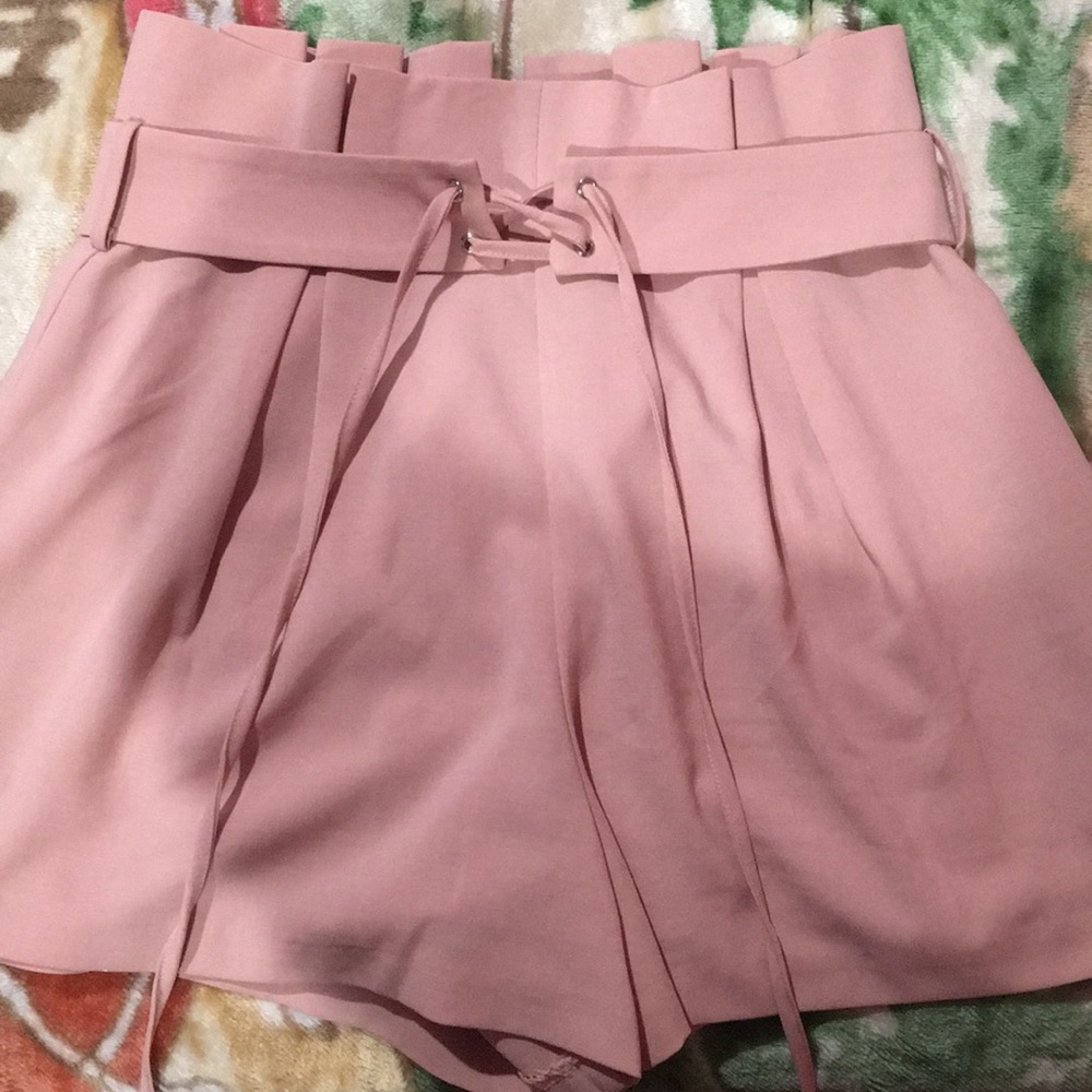 High waisted shorts
